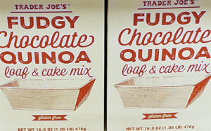 Trader Joe's Fudgy Chocolate Quinoa Loaf & Cake Mix