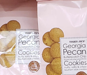 Trader Joe's Georgia Pecan Butterscotch Chip Cookies