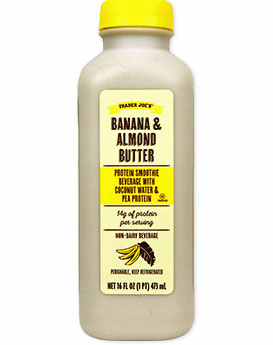 Trader Joe’s Banana & Almond Butter Protein Smoothie Reviews