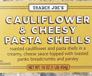 Trader Joe’s Cauliflower & Cheesy Pasta Shells Reviews