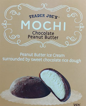 Trader Joe's Chocolate Peanut Butter Mochi