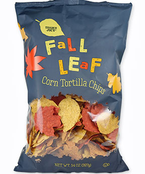 Trader Joe’s Fall Leaf Corn Tortilla Chips