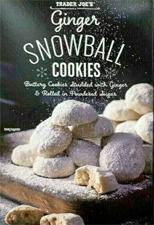 Trader Joe's Ginger Snowball Cookies