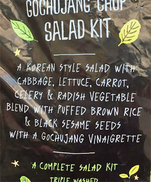 Trader Joe's Gochujang Chop Salad Kit