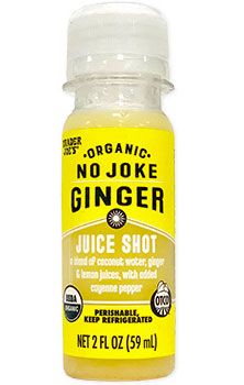 Trader Joe's Organic No Joke Ginger Juice Shot Reviews