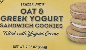 Trader Joe's Oat & Greek Yogurt Sandwich Cookies