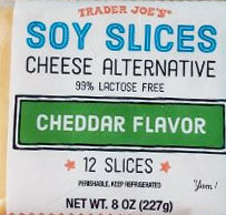 Trader Joe's Cheddar Soy Cheese Slices