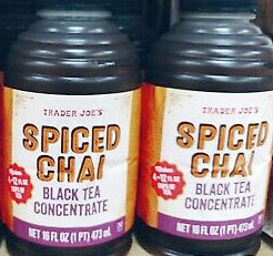 Trader Joe's Spiced Chai Black Tea Concentrate