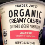 Trader Joe's Organic Strawberry Creamy Cashew Yogurt