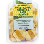 Trader Joe's Sweet Corn, Burrata & Basil Ravioli