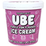 Trader Joe's Ube Purple Yam Flavored Ice Cream