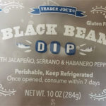 Trader Joe's Black Bean Dip