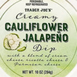Trader Joe's Creamy Cauliflower Jalapeno Dip