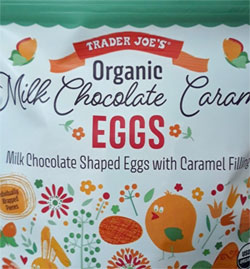 Trader Joe's Organic Milk Chocolate Caramel Eggs