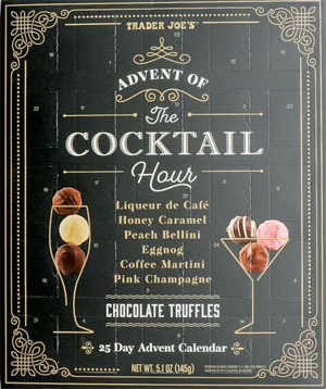 Trader Joe’s  Advent of The Cocktail Hour Chocolate Truffles Reviews