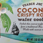 Trader Joe's Coconut Crispy Rolls Wafer Cookies