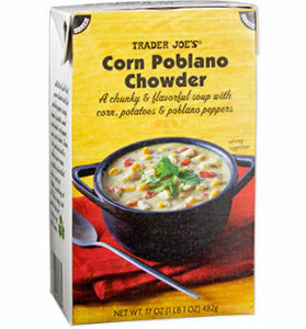 Trader Joe's Corn Poblano Chowder