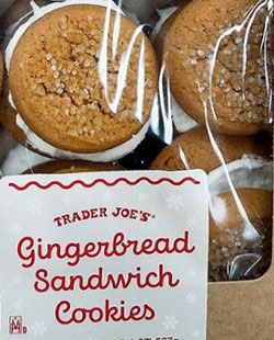 Trader Joe's Gingerbread Sandwich Cookies