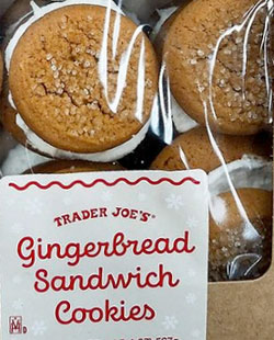 Trader Joe’s Gingerbread Sandwich Cookies Reviews