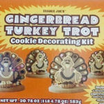 Trader Joe's Gingerbread Turkey Trot Cookie Decorating Kit
