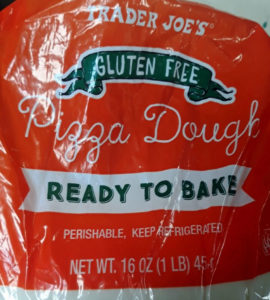 Trader Joe's Gluten Free Pizza Dough