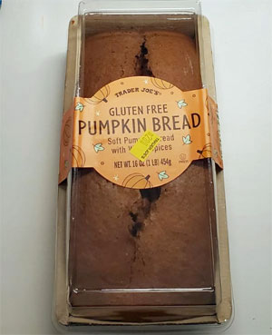 Trader Joe’s Gluten-Free Pumpkin Bread Reviews