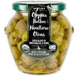 Trader Joe's Organic Italian Nocellara Olives