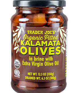 Trader Joe's Organic Pitted Kalamata Olives