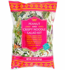 Trader Joe's Peanut and Crispy Noodle Salad Kit