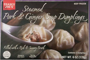 Trader Joe's Steamed Pork & Ginger Soup Dumplings