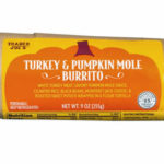 Trader Joe's Turkey & Pumpkin Mole Burrito