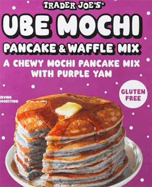 Trader Joe’s Ube Mochi Pancake & Waffle Mix Reviews