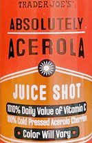 Trader Joe's Absolutely Acerola Juice Shot