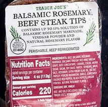 Trader Joe’s Balsamic Rosemary Beef Steak Tips Reviews