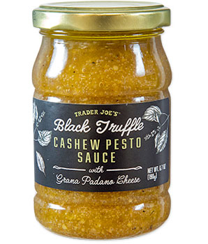 Trader Joe’s Black Truffle Cashew Pesto Sauce