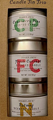 Trader Joe’s Candle Tin Trio Reviews