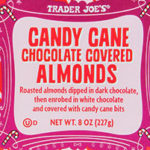 Trader Joe's Candy Cane Chocolate-Covered Almonds