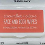 Trader Joe's Cucumber and Citrus Face and Body Wipes