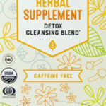 Trader Joe's Organic Herbal Supplement Detox Cleansing Blend Tea