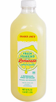 Trader Joe’s Fresh Squeezed Lemonade Reviews