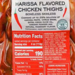 Trader Joe's Harissa Flavored Chicken Thighs