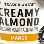 Trader Joe's Creamy Almond Mango Cultured Yogurt Alternative