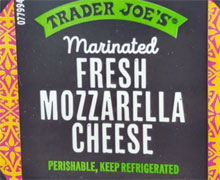 Trader Joe's Marinated Fresh Mozzarella