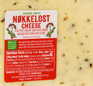 Trader Joe's Nøkkelost Cheese