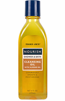 Trader Joe’s Nourish Shower & Bath Cleansing Oil with Almond Oil Reviews