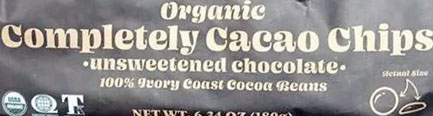 Trader Joe’s Organic Completely Cacao Chips Reviews