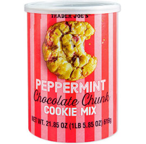 Trader Joe's Peppermint Chocolate Chunk Cookie Mix