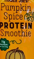 Trader Joe’s Pumpkin Spice Protein Smoothie Reviews