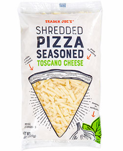 Trader Joe’s Pizza Seasoned Shredded Toscano Cheese Reviews