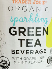 Trader Joe’s Organic Sparkling Green Tea Reviews